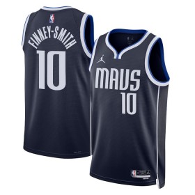 Dres Dallas Mavericks Dorian Finney-Smith 10 Jordan 2022-23 Statement Edition Navy Swingman